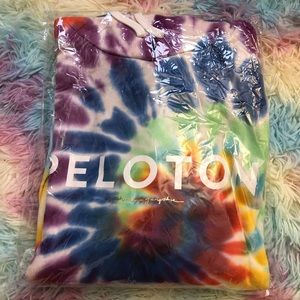 Peloton Spiritual Gangster tie dye hoodie